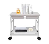 Pedicure Spa Portable Trolley, Pedicure Manicure Carrello per Salone di Bellezza, Pedicure Pedicure Supporto per Poggiapiedi o Pedicure 50*42*47 cm (bianco)