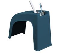 Pedicure Stand, Shower Foot Stool, Manicure Chair, Non Slip Surfaces Design Adjustable Comfort Angle for Home Living Room Travel Salon Grooming Massage, 14.76x11.02x6.5 Inches