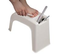 Pedicure Station, Spa Pedicure Chair, Non-Slip Manicure Stand, Ergonomic Foot Stool, Massage, Grooming at Home, Salon, Living Room, Bathroom, Daily Travel Use, Comfortable for Men and Women