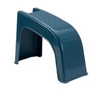 Pedicure Stool, Foot Spa Chair, Manicure Foot Rest, Anti-slip Design for Grooming, Compact Lightweight Style, FootCare Tool for Home Living Room Bathroom Travel Salon Use, Blue
