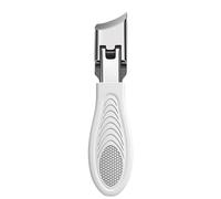 Pedicure Trimmer - Heavy Duty Shears, Precision Edge Clippers, Spill Resistant Blade Cover | Salon Grade Grooming Instrument, Foot Care Device Home Use for Hard Nails, Ergonomic Strong Grip