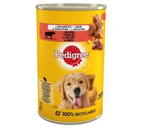 Pedigree Cibo umido per cani adulti con manzo in gelatina lattina 400g