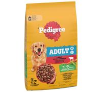Pedigree Adult con Manzo e Verdure Crocchette per cane - Set %: 2 x 7 kg