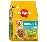Pedigree Adult con pesce e verdure Crocchette per cane - 7 kg