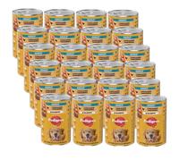 PEDIGREE Adult lattina 24x1200g - alimento umido completo per cani adulti, con pollo in gelatina