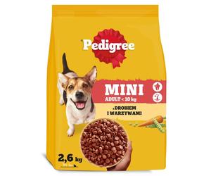 PEDIGREE Adult Mini con pollo e verdure 2,6 kg cibo secco per cani di piccola taglia