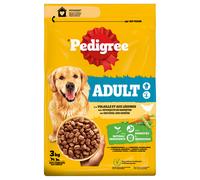 Pedigree Adult Pollame e verdure Crocchette per cane - 3 kg