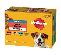 PEDIGREE Adult Scelte di Gusto buste 12x100 g cibo umido completo per cani adulti con mix di manzo e fegato, con pollo, con pesce, con pollame in gelatina