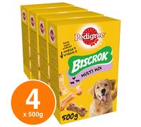 Pedigree Biscrok Multi Mix biscotti per cani 500 gr - 1° ORDINE? scegli lo sconto BZR5 / BZR20 + 200 punti fedeltà