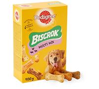 Pedigree Biscrok Multi Mix Snack per Cane, Confezione da 12 x 500 g