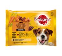 Pedigree bustine - manzo e agnello, tacchino e carote 4 x 100 g