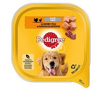 Pedigree Cibo per Cane con Tacchino e Pollo in Patè, Vaschetta 300 g - 20 Vaschette