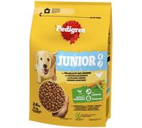 PEDIGREE Junior 2,6 kg con pollame e verdure per la crescita di cani di taglia grande e media