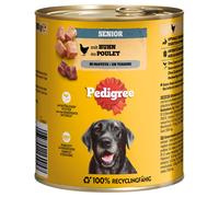 Pedigree Classic 12 x 800 g - Senior Pollo in paté