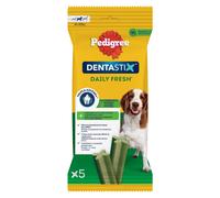 Pedigree Dentastix Fresh Medium snack per l'igiene orale - 5 pezzi (scadenza: 24/02/2026) - 1° ORDINE? scegli lo sconto BZR5 / BZR20 + 200 punti fedeltà