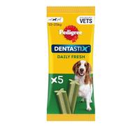 PEDIGREE DENTASTIX Fresh Snack quotidiani per cani taglia media, 14 Confezioni da 5 pezzi