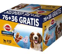 Pedigree Dentastix Medium - Confezione Multipla, PLUSPACK 76+36 GRATIS - 1 conf.