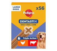 Pedigree Dentastix - Set %: cani grandi (> 25 kg) (56 pz, 2160 g)