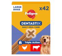 Pedigree Dentastix Snack Igiene Orale per Cani di Taglia Grande 25 kg Confezione
