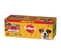 Pedigree DOGCARE - Sacchetto per alimenti per cani, in gelatina, 40 x 100 g