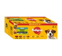 Pedigree Cibo Umido in Salsa Adult - 40 Buste, Selezione Mista in Salsa - 4.000 g