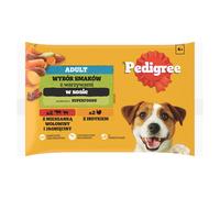 Pedigree cibo umido per cani adulti in salsa (manzo e agnello, tacchino e carota) 4x100g - - - - - - - - - - - - - - - - - - - - - - - - - -