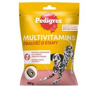 PEDIGREE Multivitamins Alimento complementare per la cura delle articolazioni al gusto di pollo per cani adulti 180g
