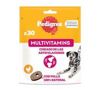 Pedigree Multivitamins Snack morbidi masticabili per Immunità, 6 confezioni da 30 pezzi