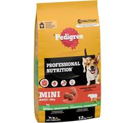 PEDIGREE Professional Nutrition Adult Mini con Manzo e Verdure 12 kg crocchette per cani di piccola taglia