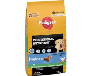 PEDIGREE Professional Nutrition Junior con Pollo e Verdure 12 kg crocchette per cuccioli di razze medie e grandi