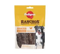 PEDIGREE Ranchos Jerkies 180g Alimento complementare senza cereali con pollo per cani adulti