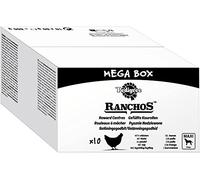 PEDIGREE® RANCHOS™ - Sacchetto multipack Mega Box con pollo, 10 x 80 g, maxi 15 kg +