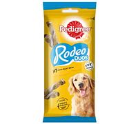 Pedigree Rodeo Duos al Pollo e Bacon, 10 Confezioni da 7 Snack ciascuna (70 bastoncini)