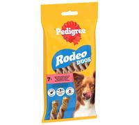 PEDIGREE Rodeo Duos 123g Snack con pollo al gusto di bacon per cani adulti
