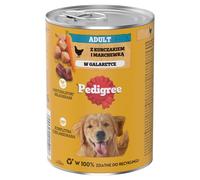 Pedigree Wet Food per cani adulti con pollo e verdure in gelatina 400g
