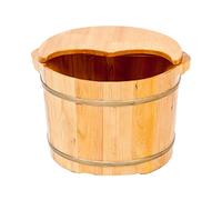 Pediluvio, Barile per pediluvio in Legno, Botti per Pedicure Lisci e delicati Ciotola per Pedicure Massaggio termale per Piedi in ammollo Massaggiatore Vaschetta per i Piedi Present