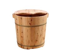 Pediluvio, Barile per pediluvio in Legno, Botti per Pedicure Lisci e delicati Ciotola per Pedicure Massaggio termale per Piedi in ammollo Massaggiatore Vaschetta per i Piedi Present