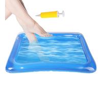 Pediluvio Gonfiabile, Per La Scala Di Accesso Alla Piscina, Vaschetta Gonfiabile Per I Piedi Con Pompa Gonfiabile, Per Piscina, Vasca Idromassaggio, Spa, Piedi Puliti Blu