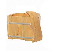 Pediluvio in legno Secchio per pediluvio Regalo per la casa in legno massello Vasca per piedi Secchio per piedi Vasca da bagno per piedi liscia e delicata Secchio per pedicure Salute Pediluvio Barile