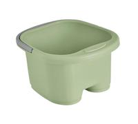 Pediluvio massaggiante con punti massaggianti e rullo Versatile vasca per immersione dei piedi con manici Pedicure per il relax dei piedi a casa, Verde