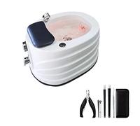 Pediluvio Massaggiatore Piedi Idromassaggiatore Plantare Vasca Idromassaggio Piedi Per Pedicure Disintossicazione E Massaggio Temperatura Regolabili Per Pediluvio Bacinella (Size : Bath+pedicure)