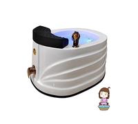 Pediluvio Massaggiatore Piedi Vasca Idromassaggio Piedi Con Idromassaggio E Massaggio Vibrante Massaggiatore Plantare Per Il Relax Dei Piedi Pediluvio A Bolle Con Luce A Infrarossi (Size : Bath)