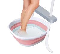 Pediluvio Per Piccola Piscina - Lavabo Per Pediluvio | Bacino Per Pediluvio Gonfiabile Per Piscina | Lavabo Per Piedi Pieghevole Per Piscina, Vasca Da Bagno Pieghevole | Secchio Per Immersione In Pied