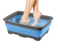 Pediluvio Pieghevole per Piscina Secchio Pieghevole per un Lavaggio dei | Bacinella Lavapiedi Ingresso Piscina Adatto Per Piscina, Spiaggia, Campeggio, Lago, Stagno, Giardino, Cortile E Prat