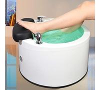 Pediluvio profondo per pediluvio, massaggiante, per lenire e rilassare i piedi stanchi, pedicure spa, vasca con massaggiatore per piedi per il massimo relax