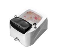 Pediluvio Riscaldato con Massaggio a Bolle Jet, Vasca per Pedicure Professionale con Indicatore LED e Design Portatile, Vasca per Piedi per Rilassamento Profondo,Cura Personale e Sollievo dallo Chic