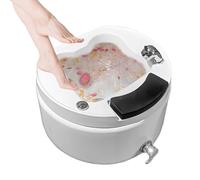Pediluvio Riscaldato con Massaggio a Bolle Jet, Vasca per Pedicure Professionale con Indicatore LED e Design Portatile, Vasca per Piedi per Rilassamento Profondo,Cura Personale e Sollievo dal Classic