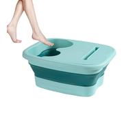 Pediluvio Secchio Pieghevole Richiudibile, Bacinella Portatile Per Ammollo | Vaschetta Pediluvio per Campeggio, Viaggi, Spa, Pedicure, e Recupero Post-Allenamento e