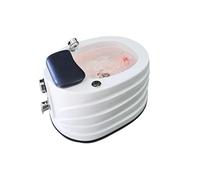 Pediluvio Vasca Da Bagno Massaggiatore Piedi Per Pedicure Disintossicazione E Massaggio Disinfettante A Infrarossi Foot Bath Spa Relax Per Alleviare La Pressione Del Piede (Size : Single bath)