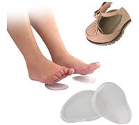 Pedimend, cuscinetti per l'avampiede, cuscinetto per sollievo metatarsale, autoadesivo, solette morbide, cuscinetto piede in gel per scarpe, anti-scivolamento, anti-lesioni, cuscinetto ammortizzatore, cuscinetto anti-cuticole, calli, duroni, cuscinetto metatarsale per piede, plantare, previene bruciore del piede, 2 pezzi